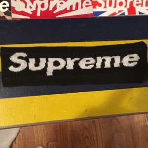 Black Supreme Headband